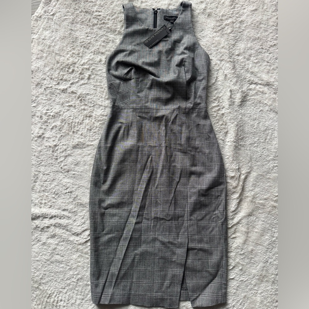 NWT | Banana Republic Work Dress | Plaid | 0